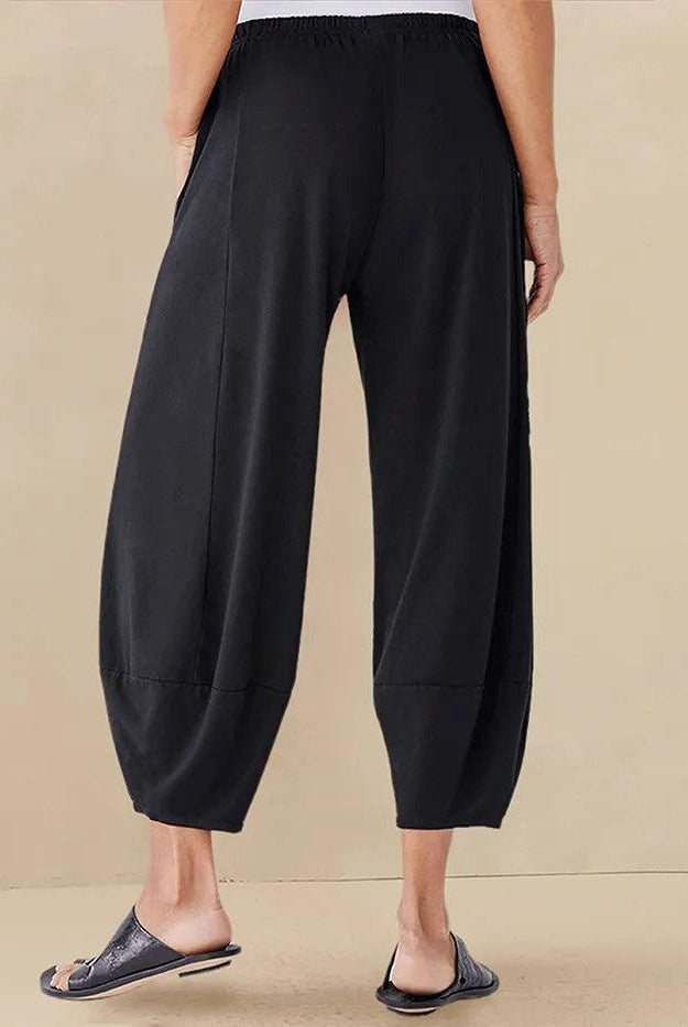 100% Linen Crop Pants RORY - BOTTOMS-Linen