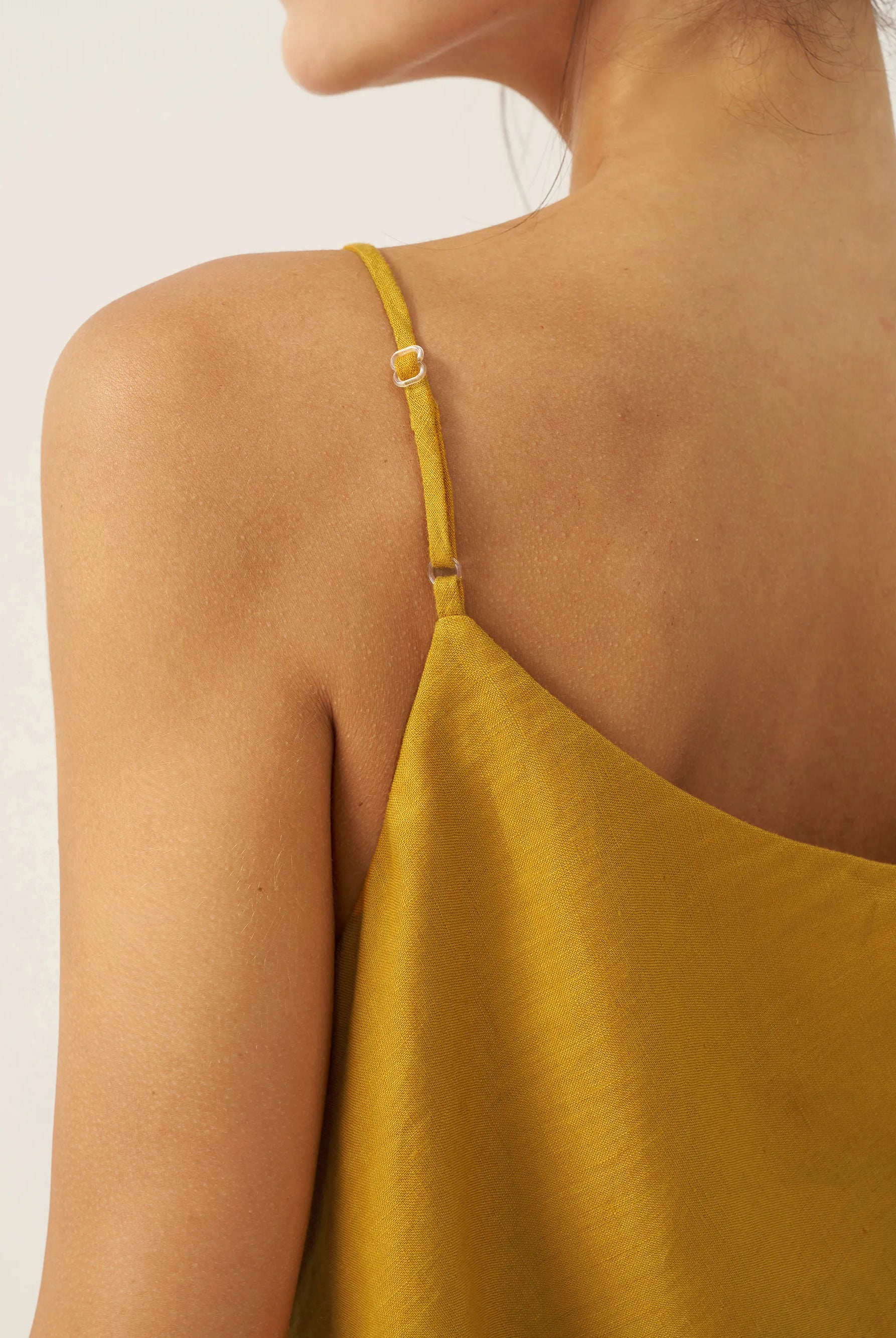 100% Linen Beaded Hem Camisole Bree by LINTICO for women