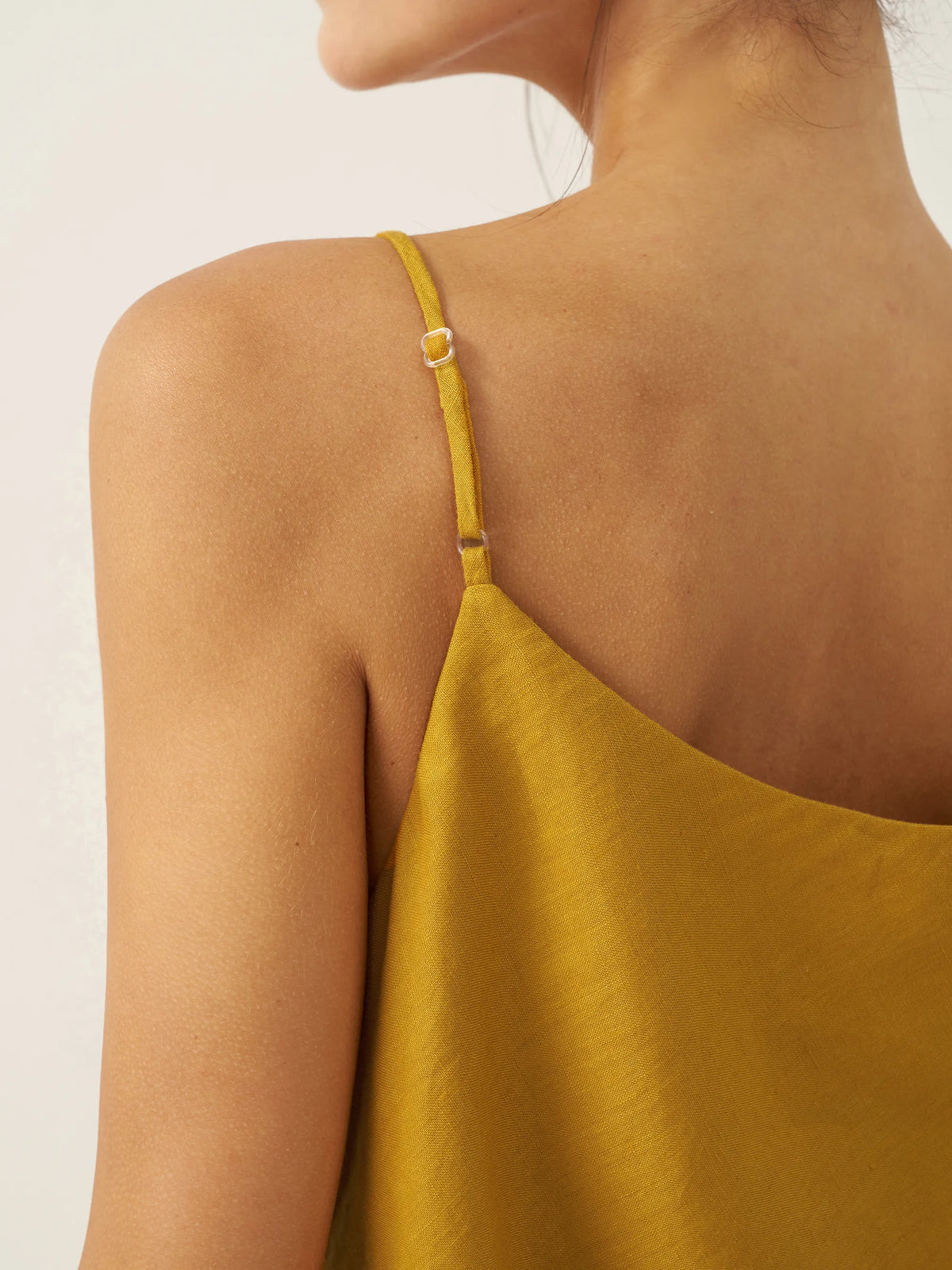 100% Linen Beaded Hem Camisole Bree by LINTICO for women