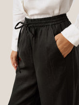 100% Linen Classic Pants LYON by LINTICO for women