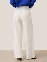 100% Linen Classic Pants LYON by LINTICO for women