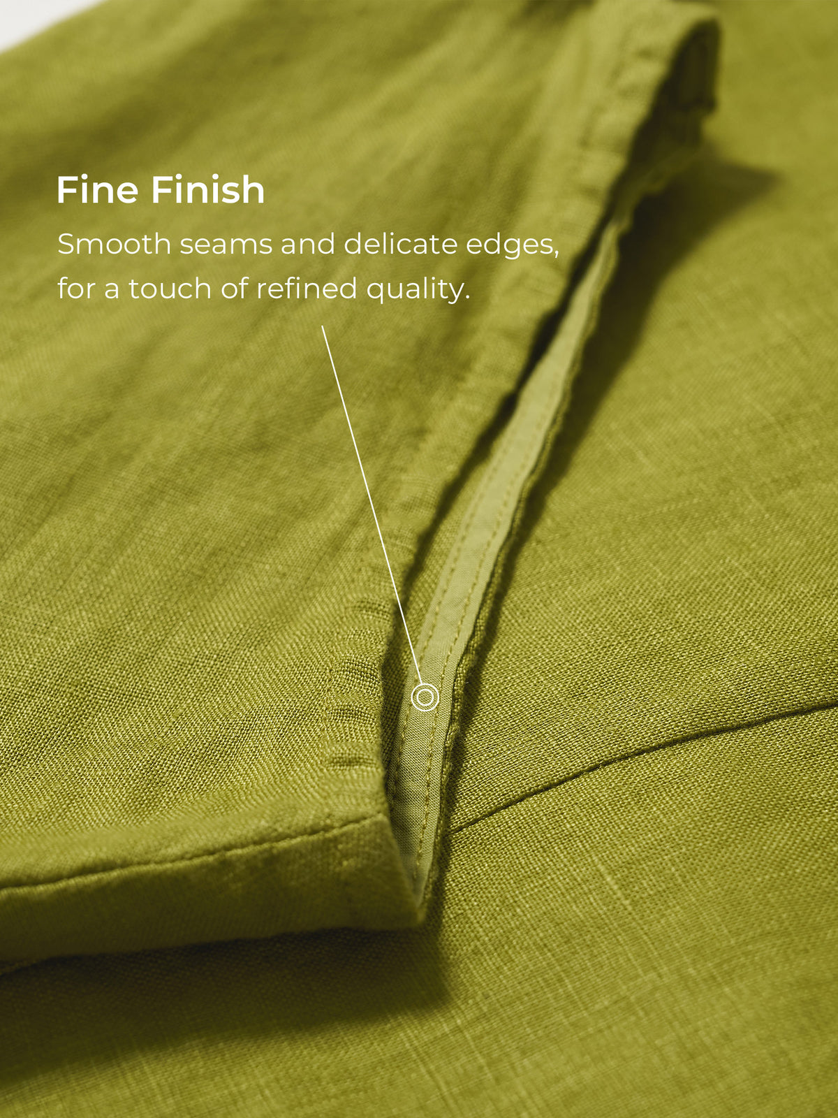 100% Linen Collared Cap Sleeve Top IVY by LINTICO for women