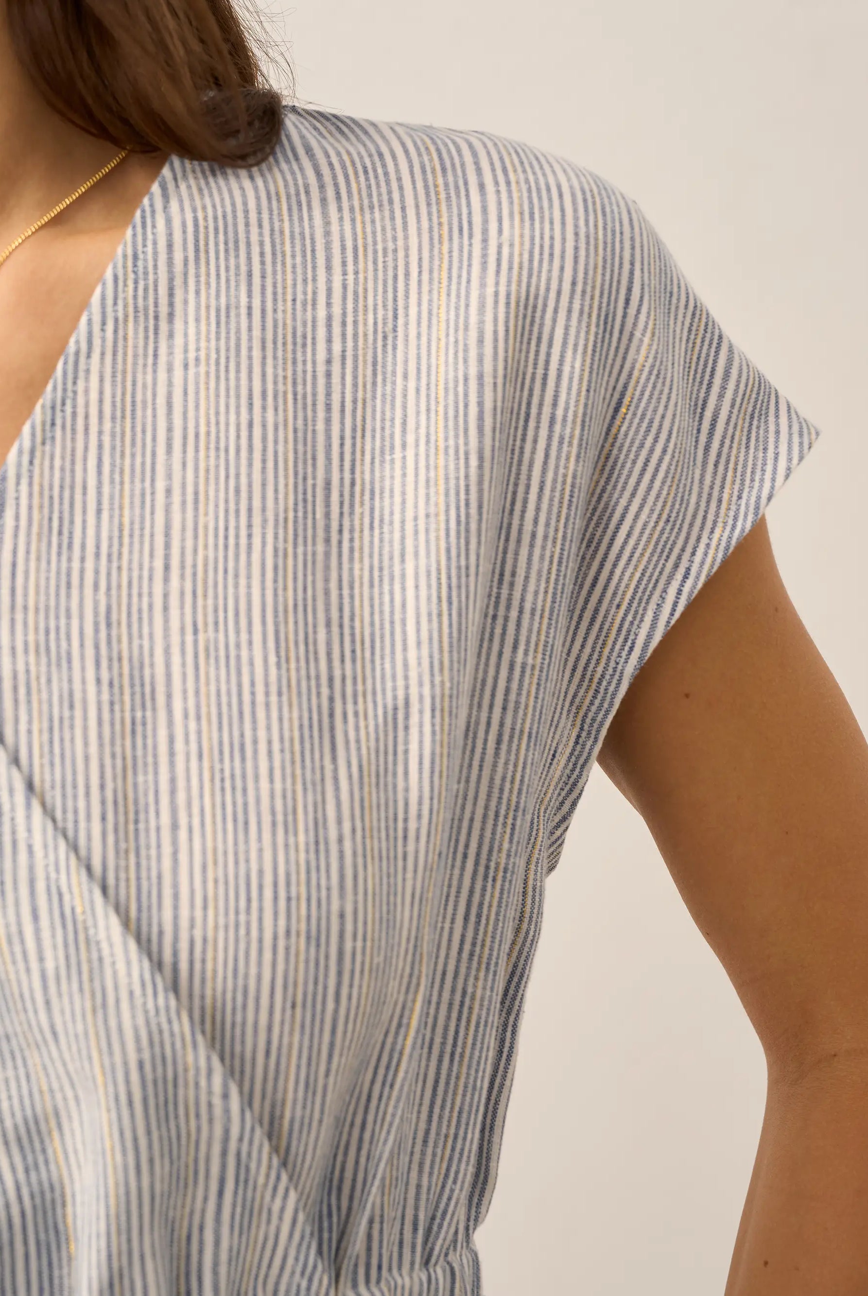 LINTICO women's linen outfit with midi dress and mini dress