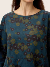 LINTICO women's cotton outfit with midi dress and mini dress