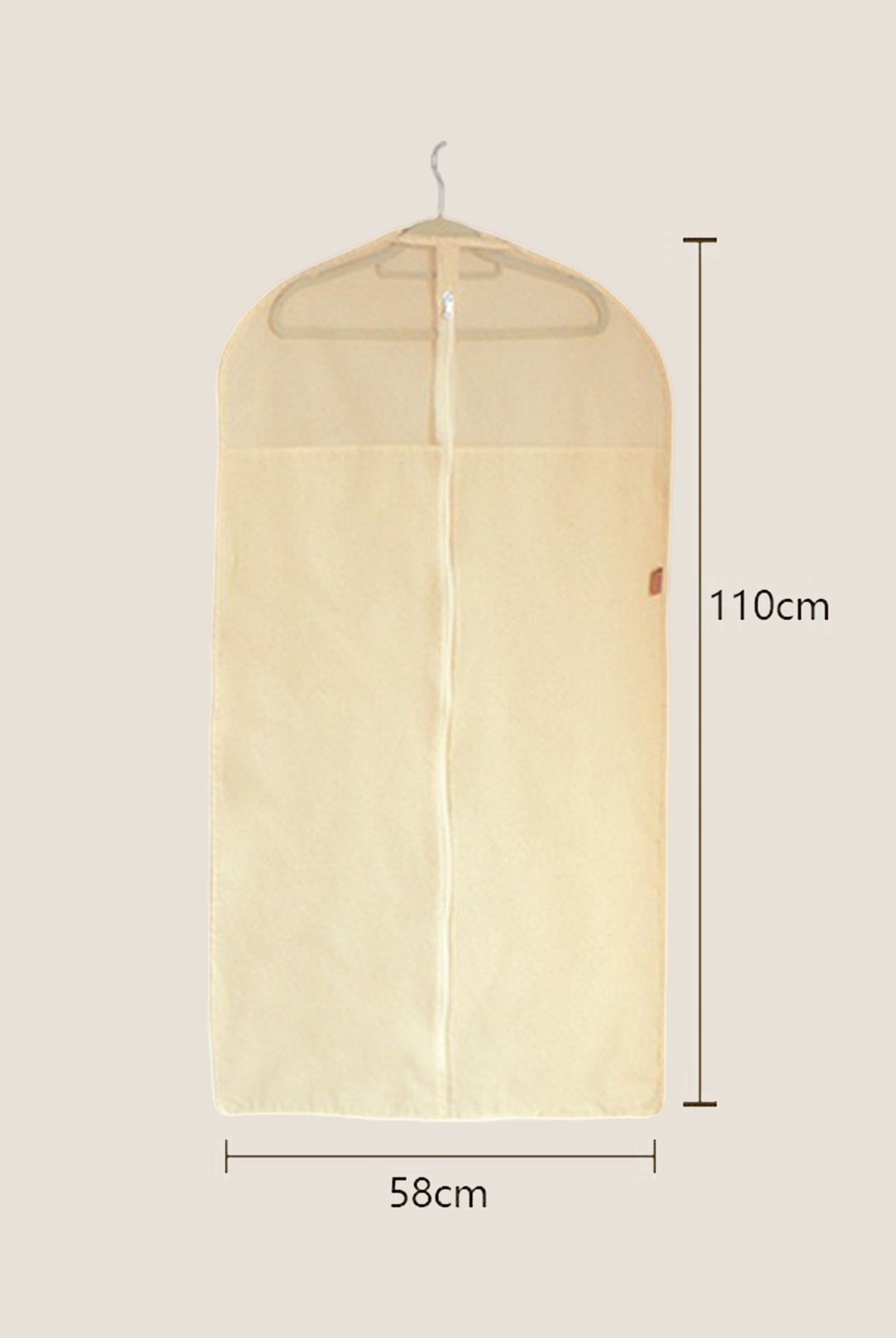 Linen Cotton Clear Window Dust-Proof Storage Bags by LINTICO for women