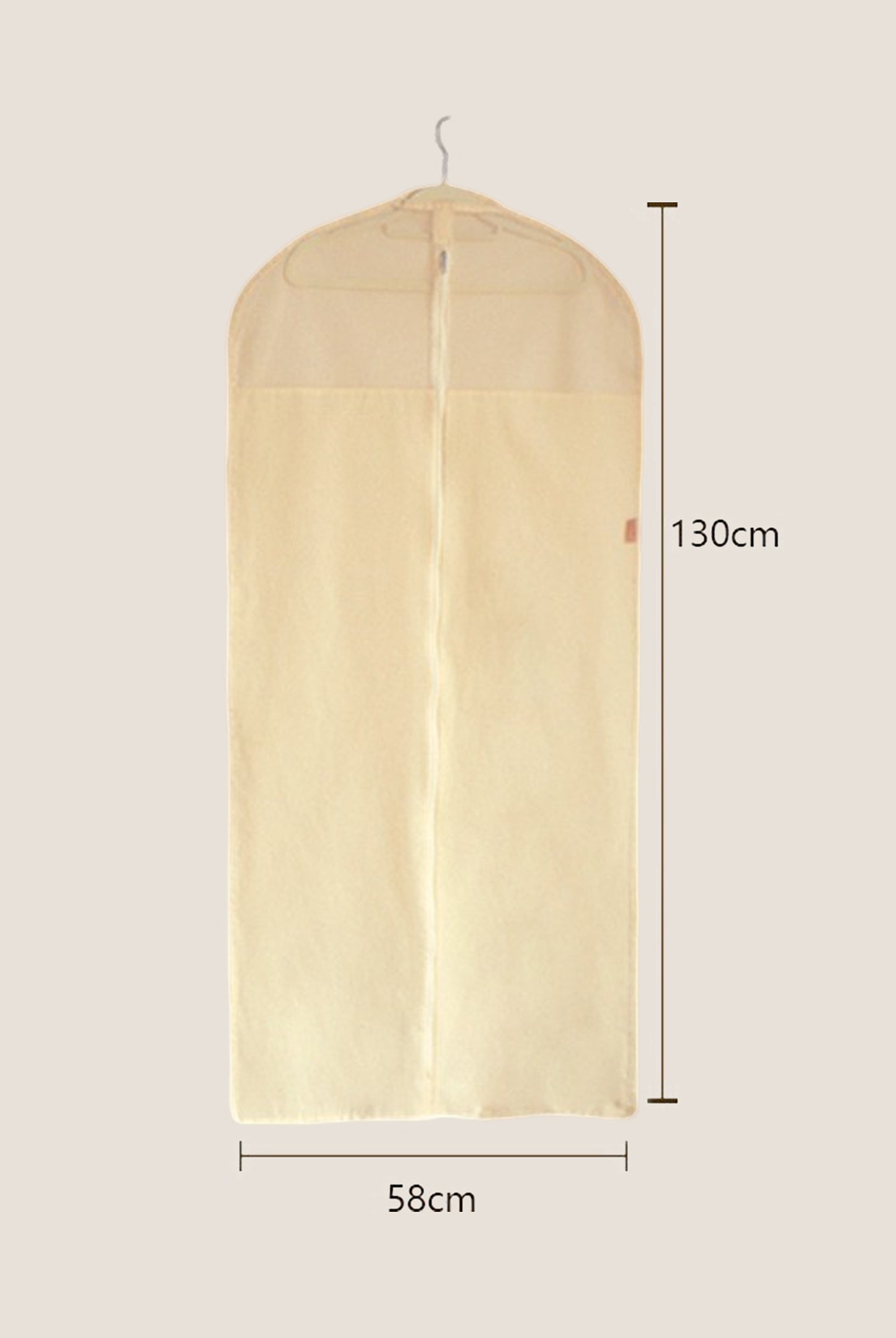 Linen Cotton Clear Window Dust-Proof Storage Bags by LINTICO for women