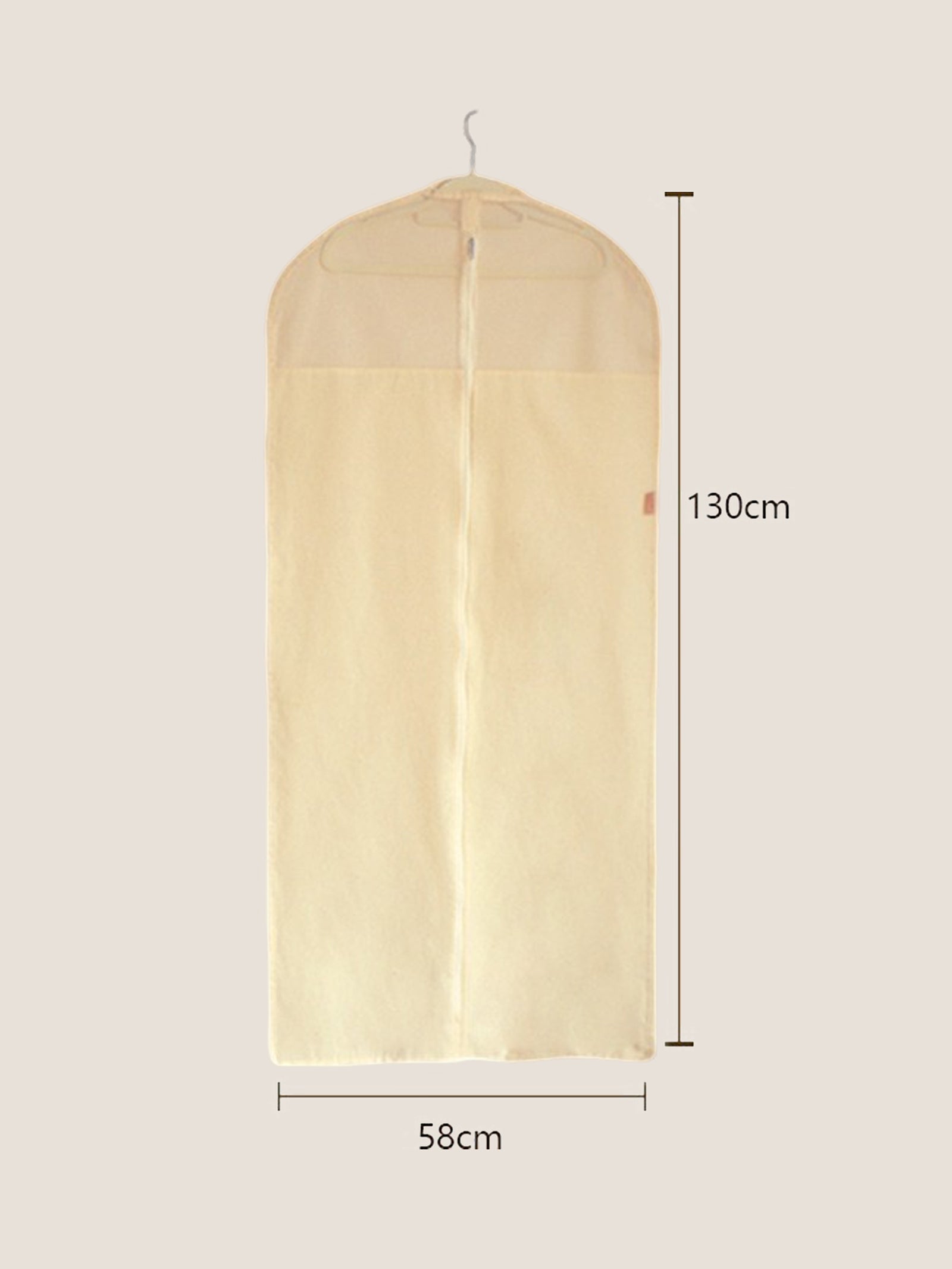 Linen Cotton Clear Window Dust-Proof Storage Bags by LINTICO for women