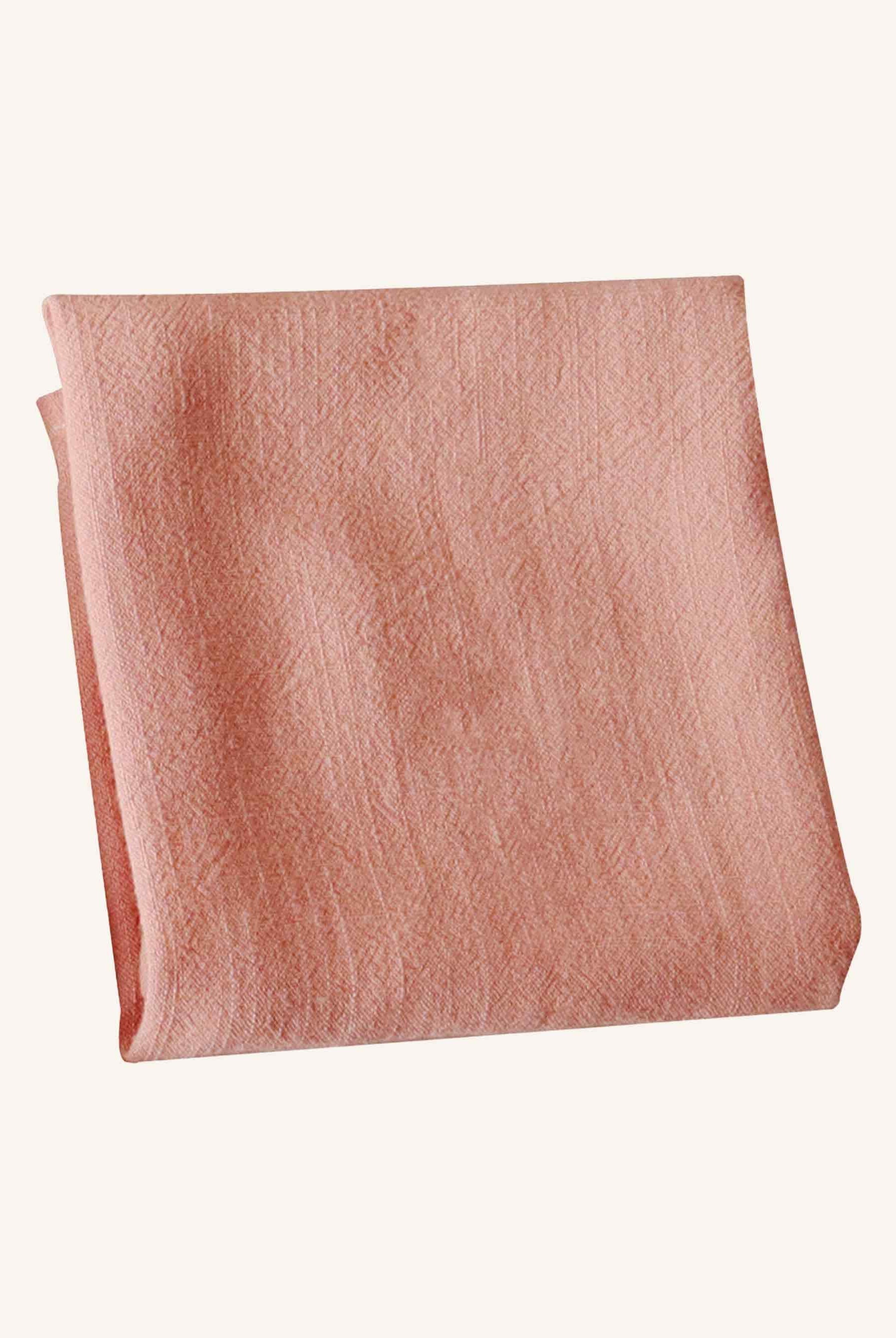 Cotton Linen Napkins Solid Color Placemats Tea Towels - Blush Pink / One-Size - ACCESSORIES-Others