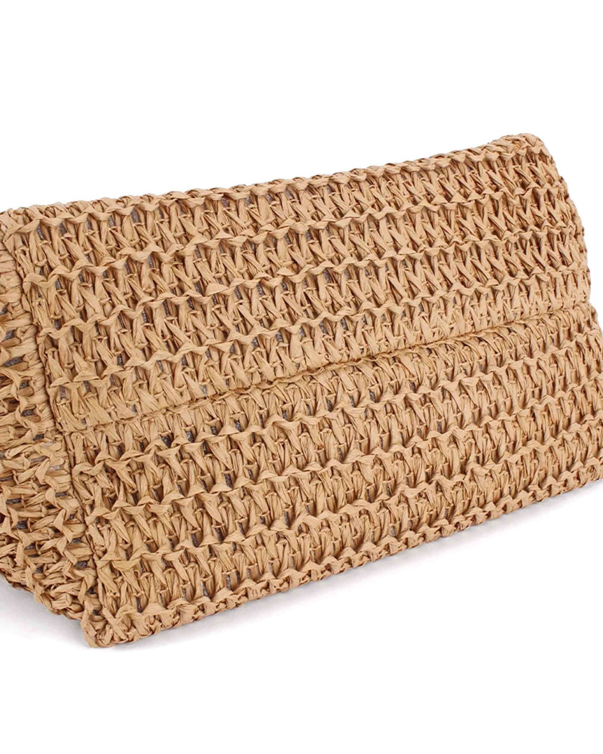 Woven Tapered Tote - ACCESSORIES-Bag