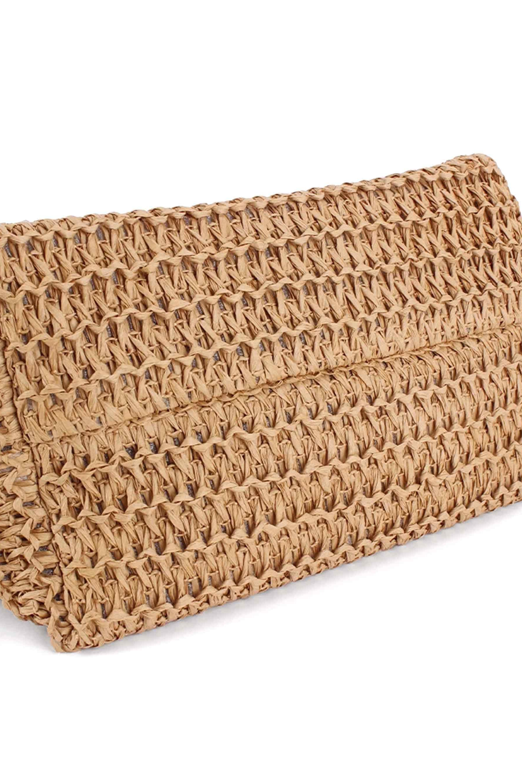 Woven Tapered Tote - ACCESSORIES-Bag