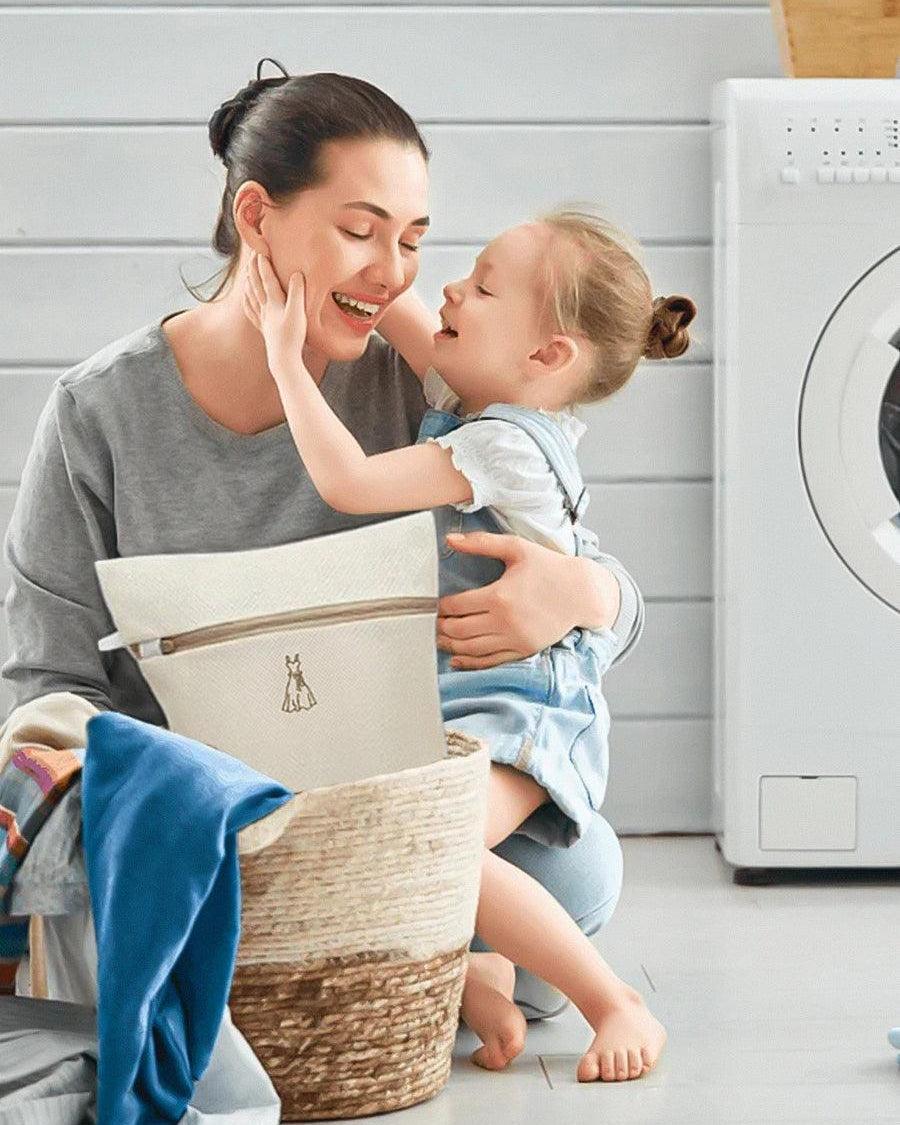 Mesh Laundry Bag - White / One-Size - ACCESSORIES-Others