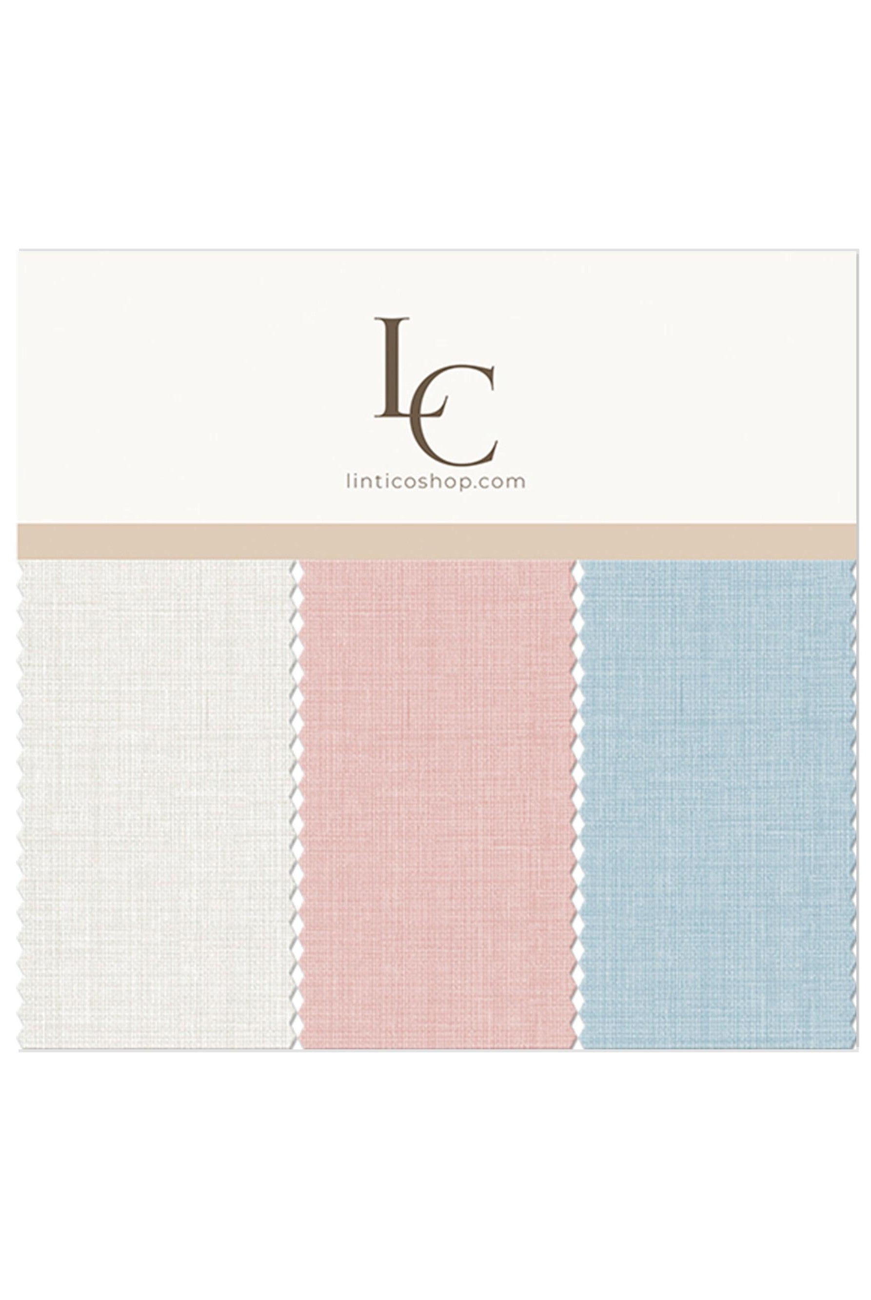 Linen Blend Fabric Light Weight Handcraft Material for DIY and Sewing Projects - Optic White / Sample