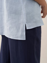 100% Linen Dress Shirt JOANNA by LINTICO for women