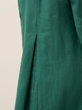 LINTICO women's linen outfit with maxi dress and midi dress