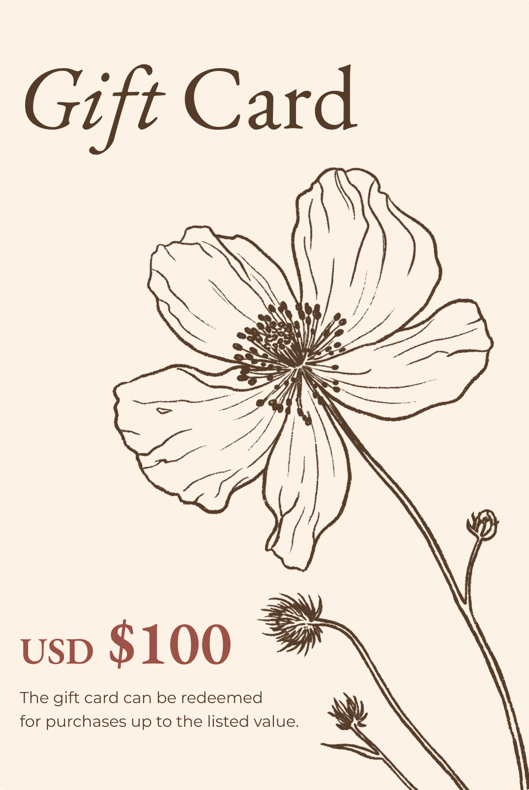Gift Card by LINTICO