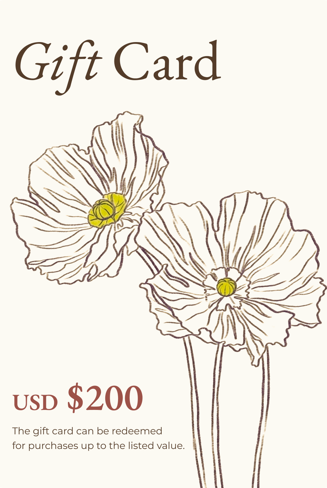 Gift Card by LINTICO