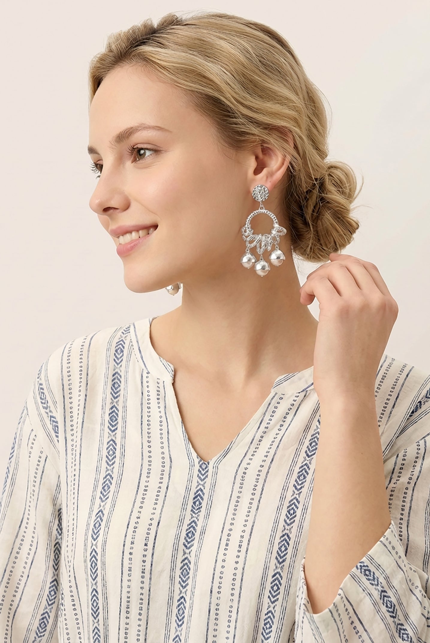 Vintage Fruit Charm Statement Earrings by LINTICO