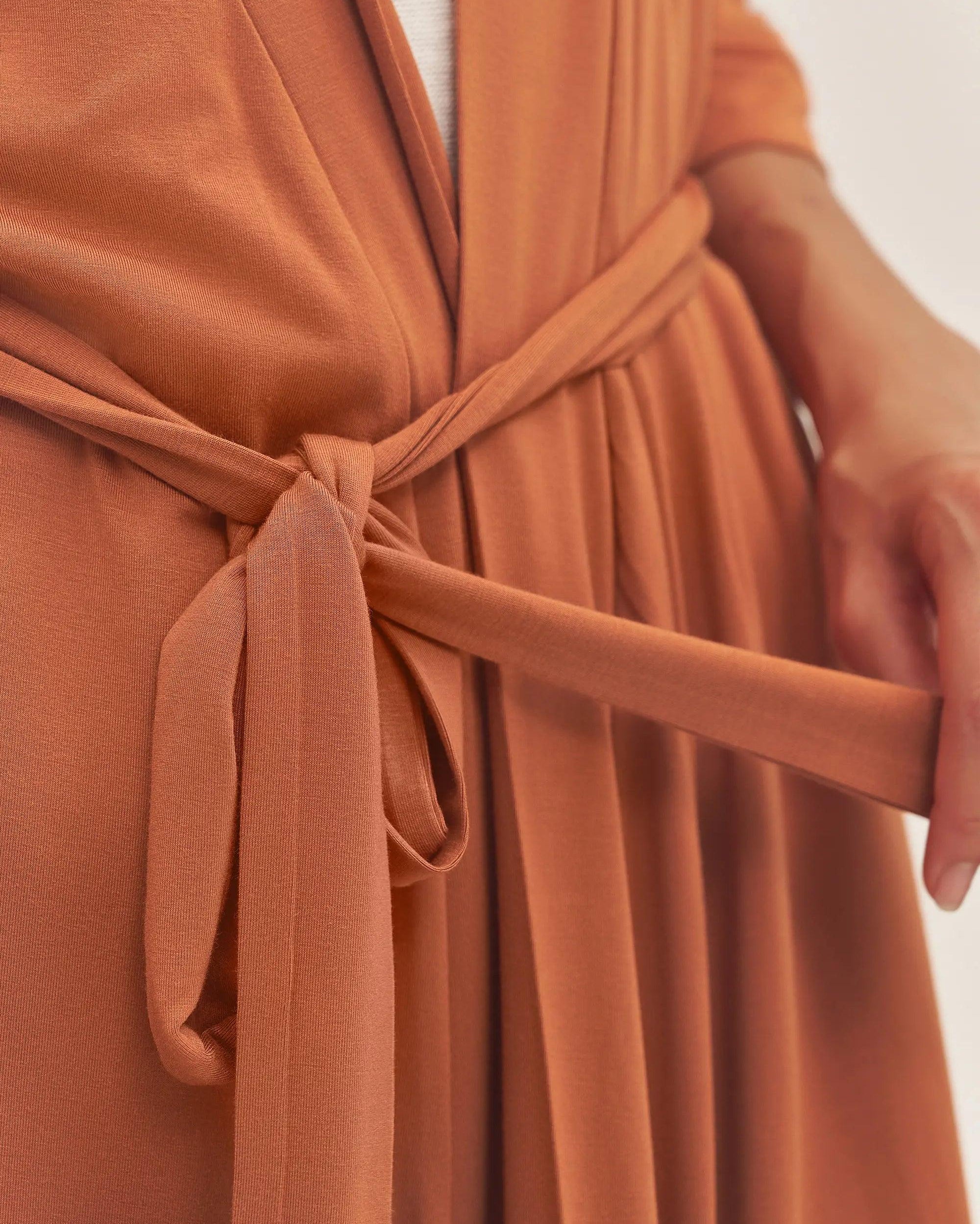 Bamboo Kimono Robe EVE - LOUNGEWEAR-Bamboo PJS