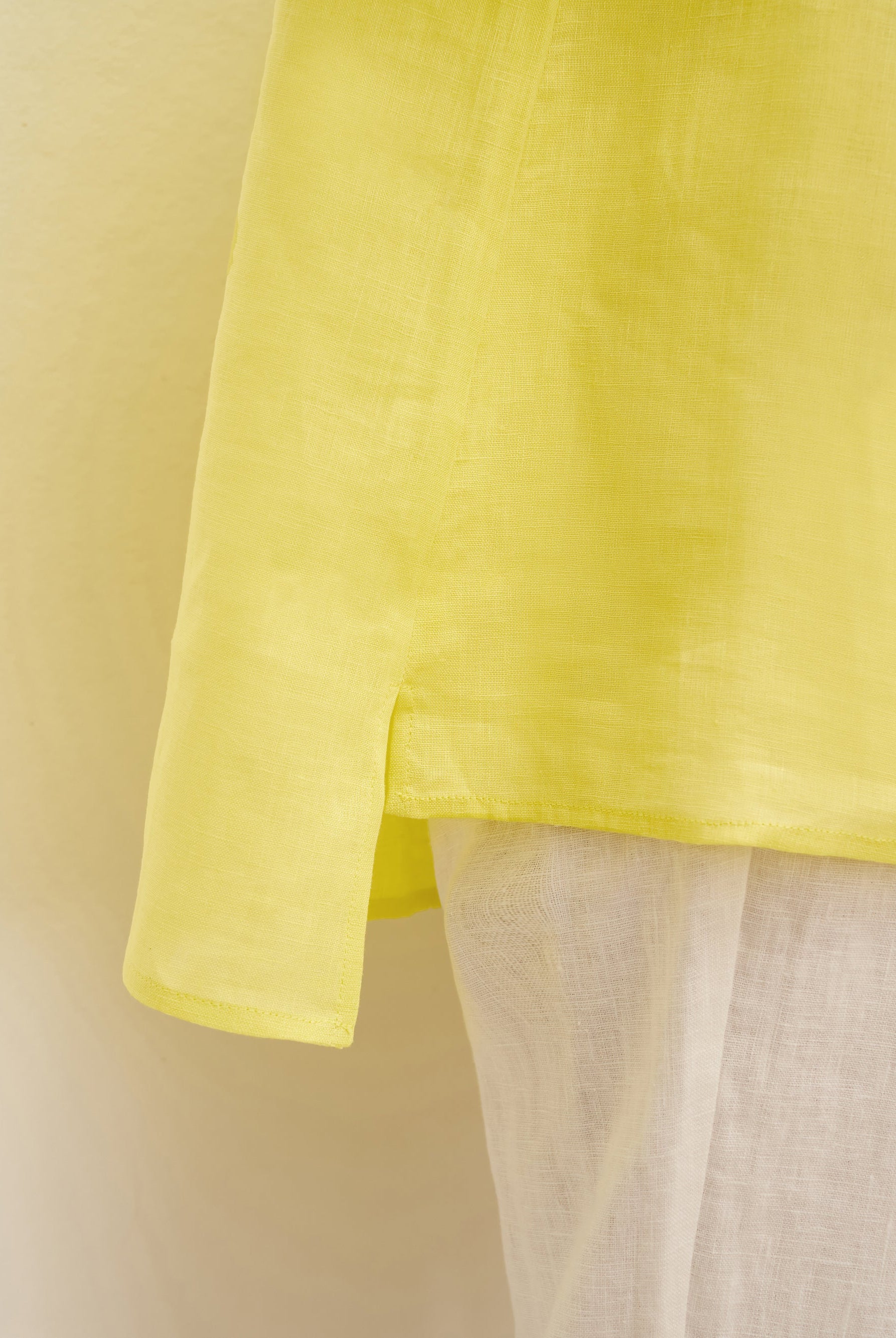 100% Linen Dress Shirt JOANNA - TOPS-Linen Blouses