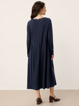 LINTICO women's wool outfit with maxi dress and midi dress
