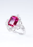 Exquisite Ruby Ring - Scarlet Serenade - 6 - ACCESSORIES-Jewelry