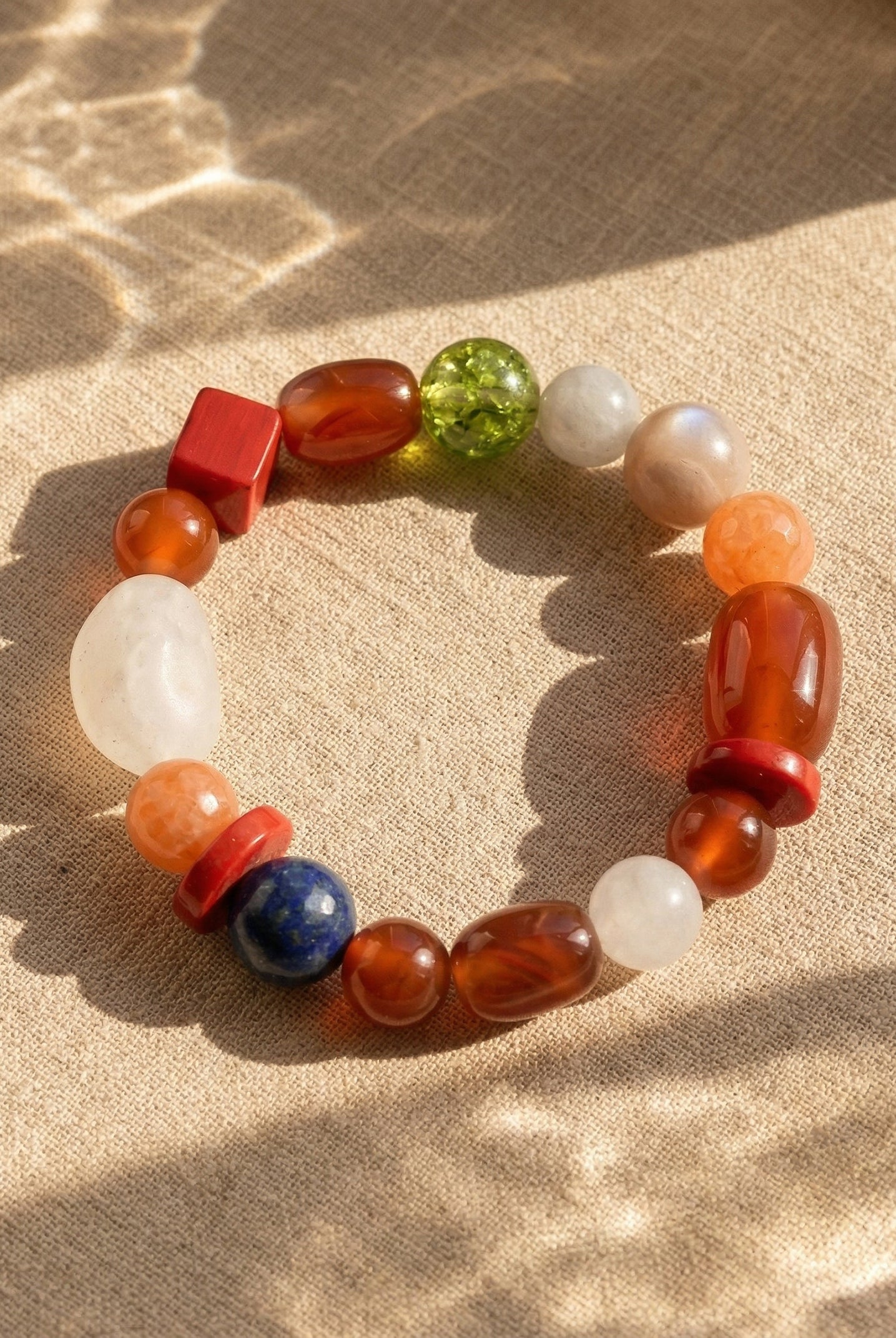 Cosmic Multicolor Beaded Jewelry by LINTICO