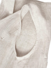 100% Linen Swing Beach Tank Dress GIANA - DRESSES-Linen Midi