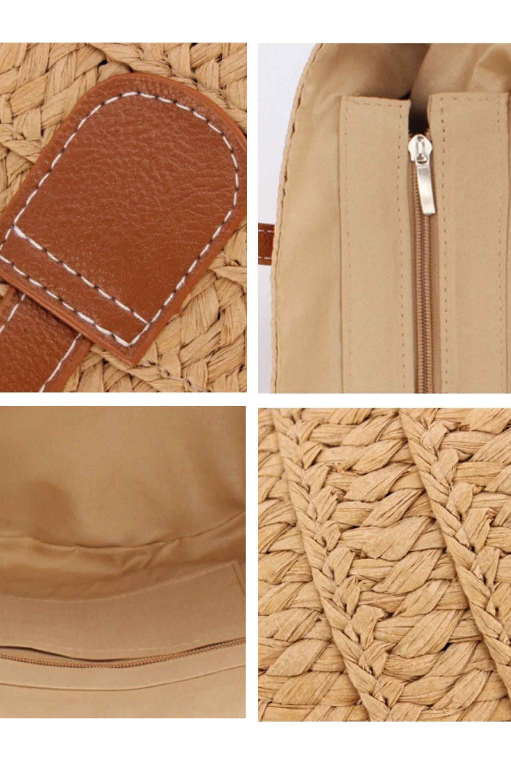 Flat Strap Trapezoid Tote - ACCESSORIES-Bag