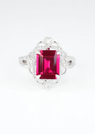 Exquisite Ruby Ring - Scarlet Serenade - ACCESSORIES-Jewelry
