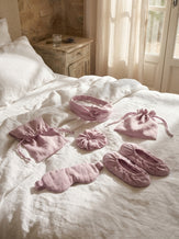 Linen Sleep and Travel Comfort Set by LINTICO for women
