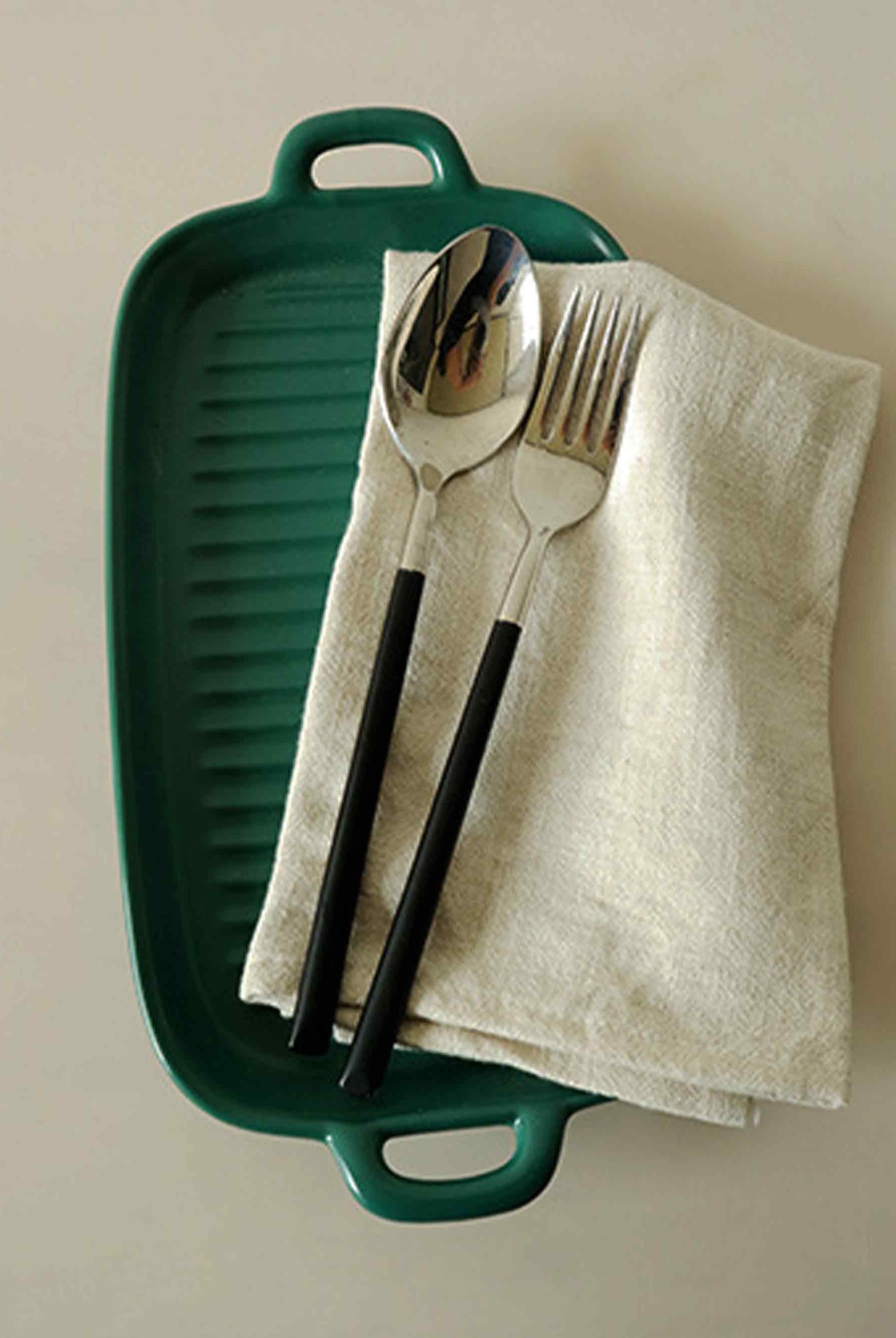 Cotton Linen Napkins Solid Color Placemats Tea Towels - ACCESSORIES-Others