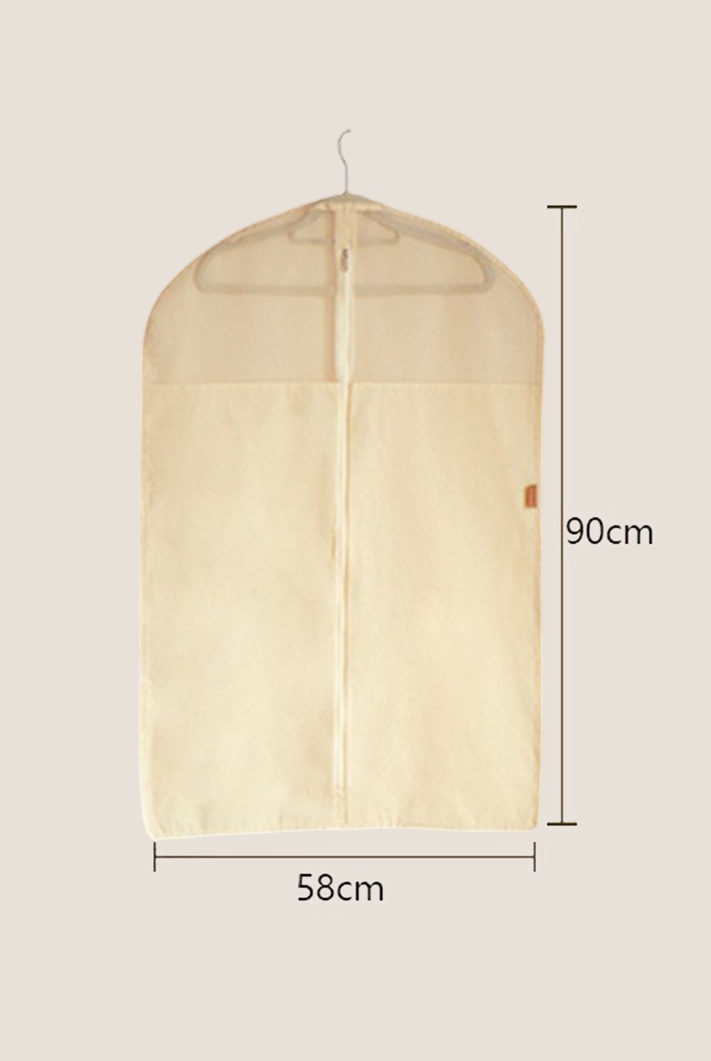 Linen Cotton Clear Window Dust-Proof Storage Bags by LINTICO for women