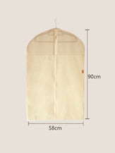 Linen Cotton Clear Window Dust-Proof Storage Bags by LINTICO for women
