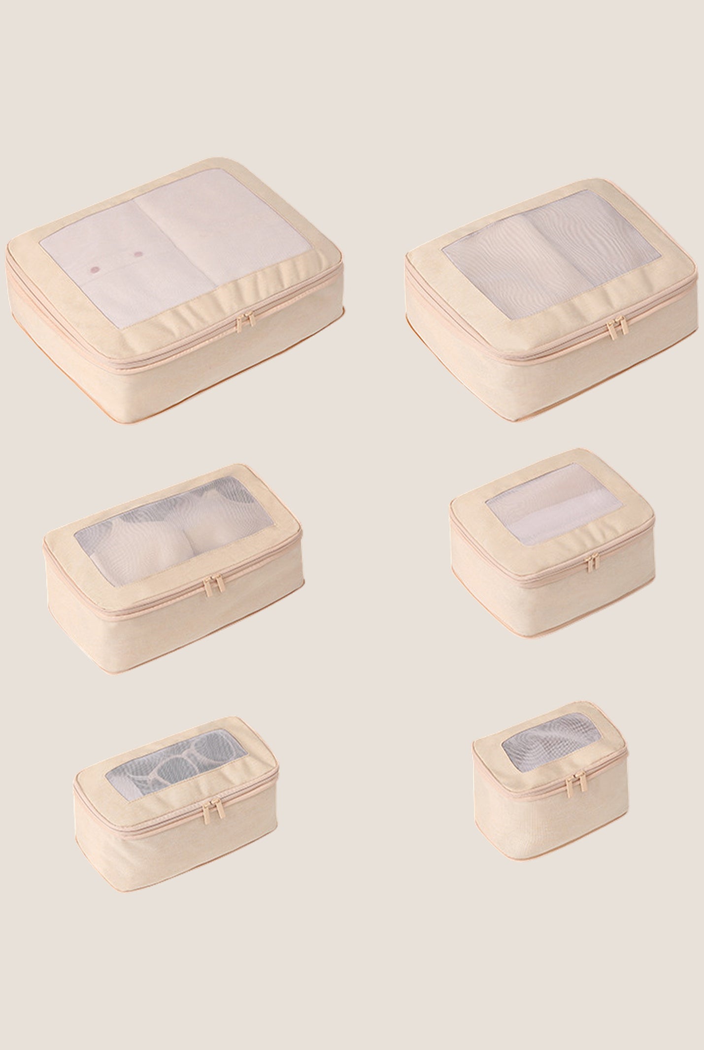 Recycled Silk 6-Piece Travel Toiletry Set by LINTICO for women