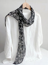 Ramie Vintage Print Handkerchief by LINTICO