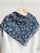 Ramie Vintage Print Handkerchief by LINTICO