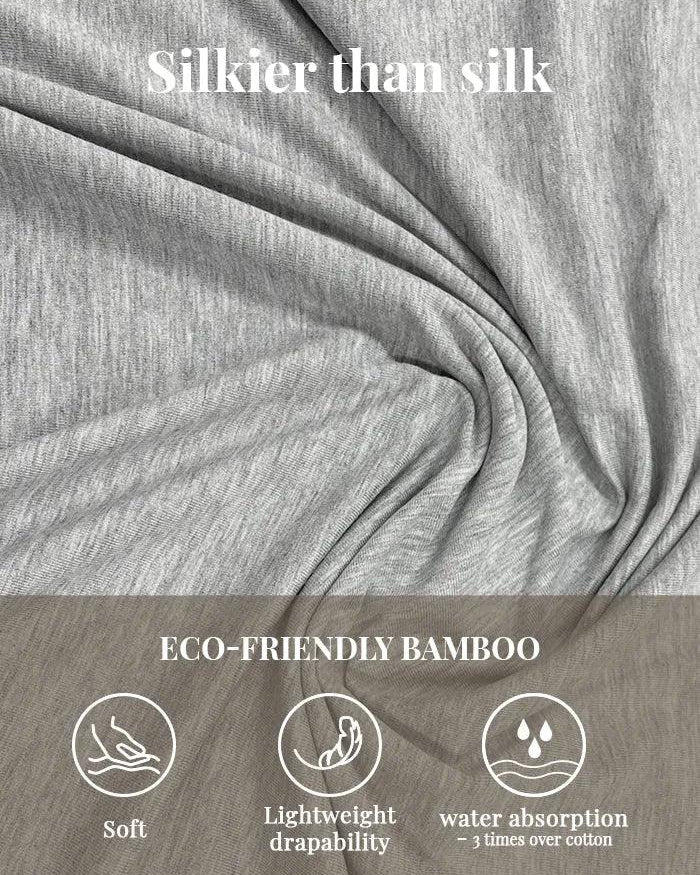 Bamboo Kimono Robe EVE - LOUNGEWEAR-Bamboo PJS