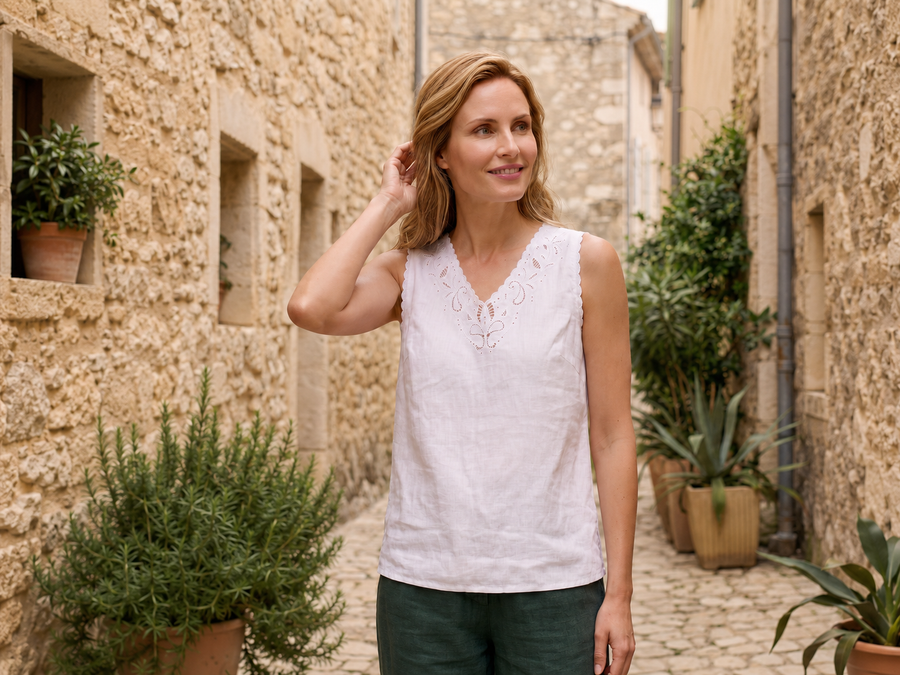 Relaxed LINTICO linen silhouette