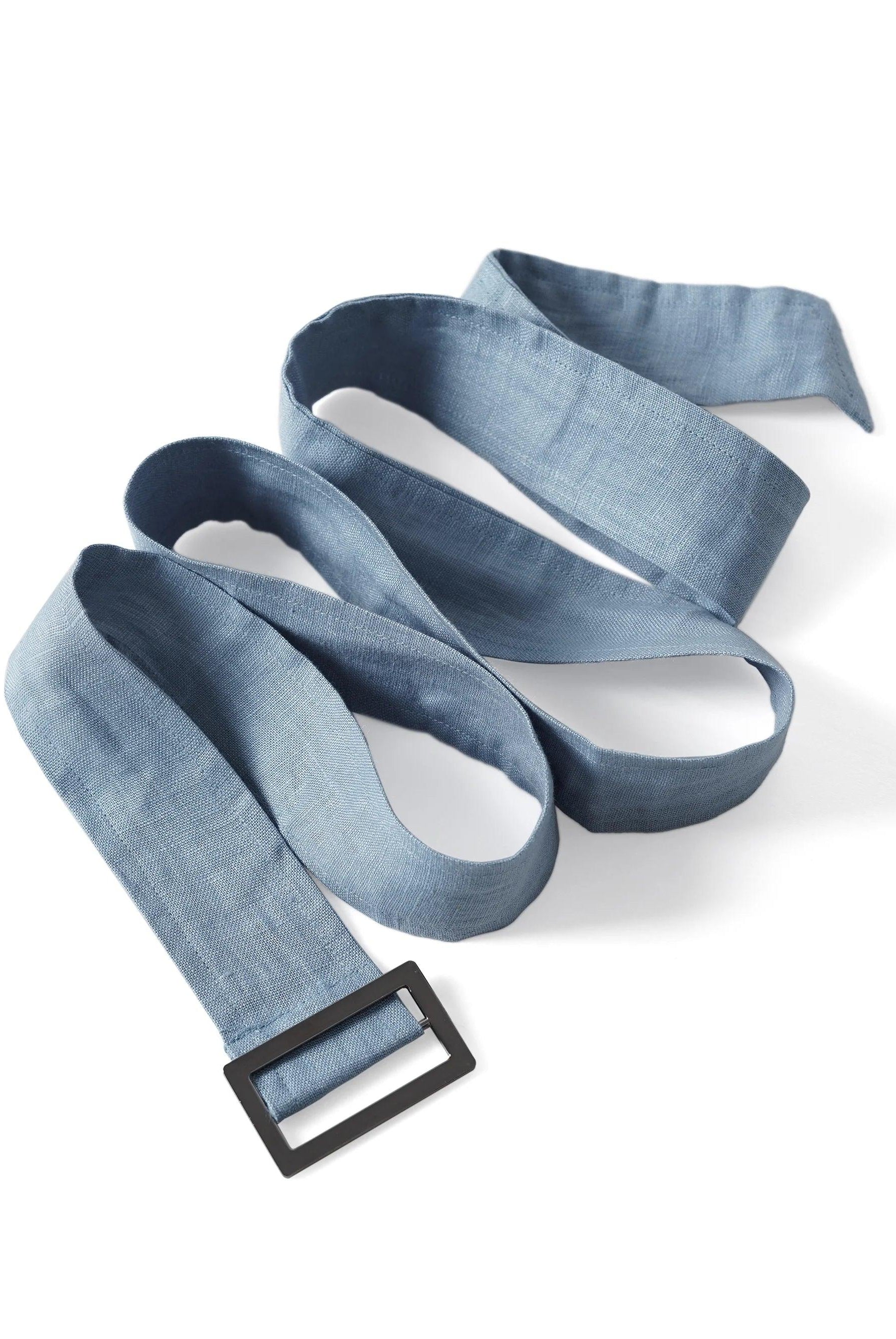 100% Linen Loose Fit Kimono Maxi Dress MADDIE - DRESSES-Linen