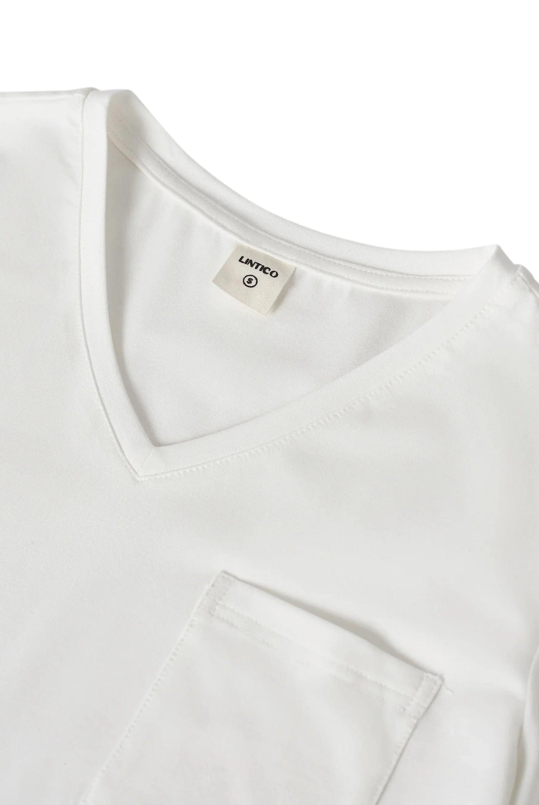 Stretch-Knit Bamboo Classic Basic Tee BELLE - TOPS-Bamboo Tees