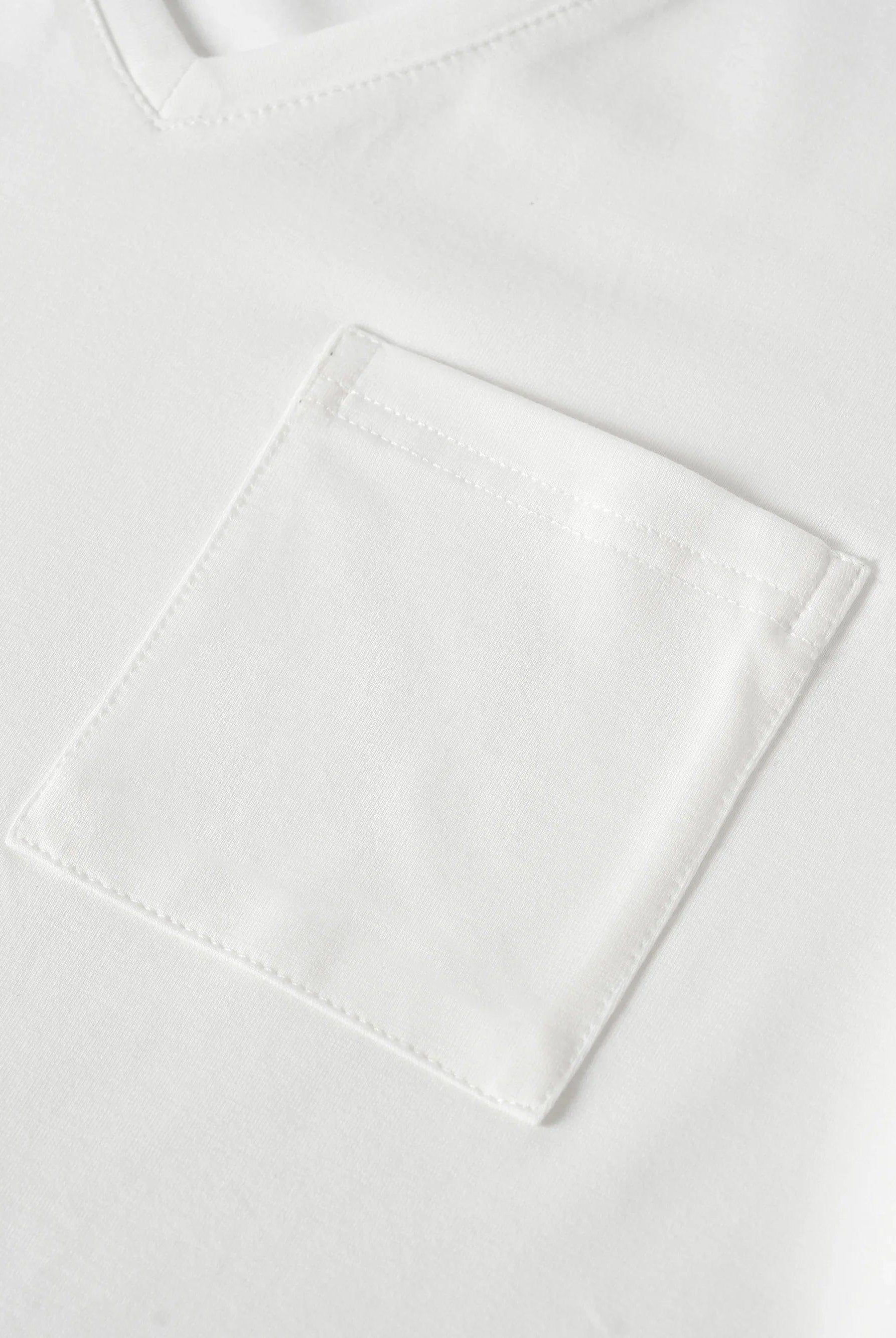 Stretch-Knit Bamboo Classic Basic Tee BELLE - TOPS-Bamboo Tees