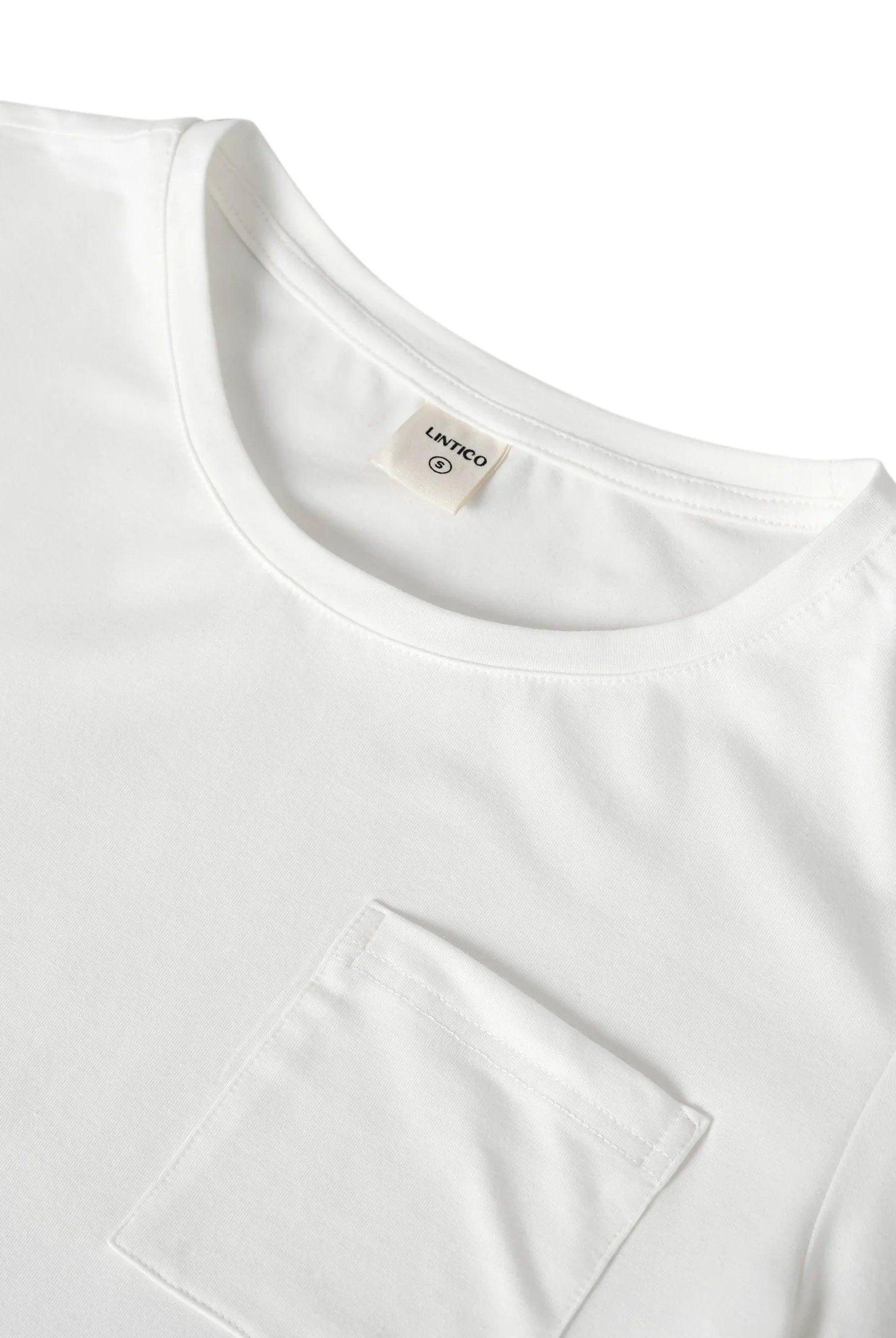 Stretch-Knit Bamboo Classic Basic Tee BELLE - TOPS-Bamboo Tees