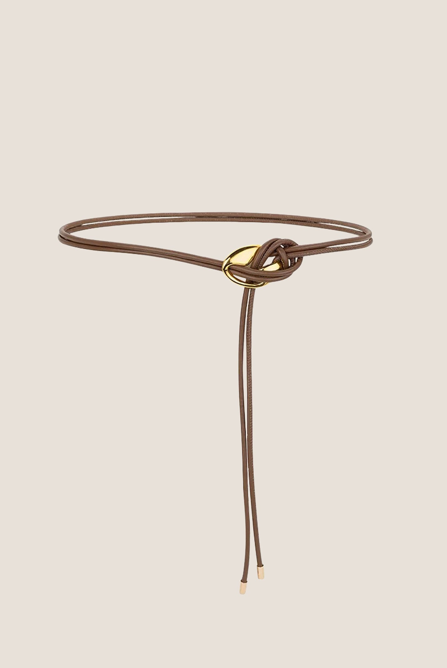 Recycled Leather Belt Versatile Styling Waist Accessory AURELIA by LINTICO