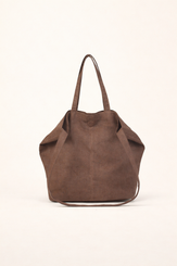 Lightweight Ramie Canvas Large Tote Bag by LINTICO for women