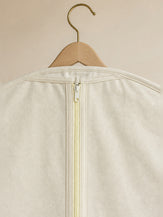 Natural Cotton Hanging Garment Dust Cover by LINTICO