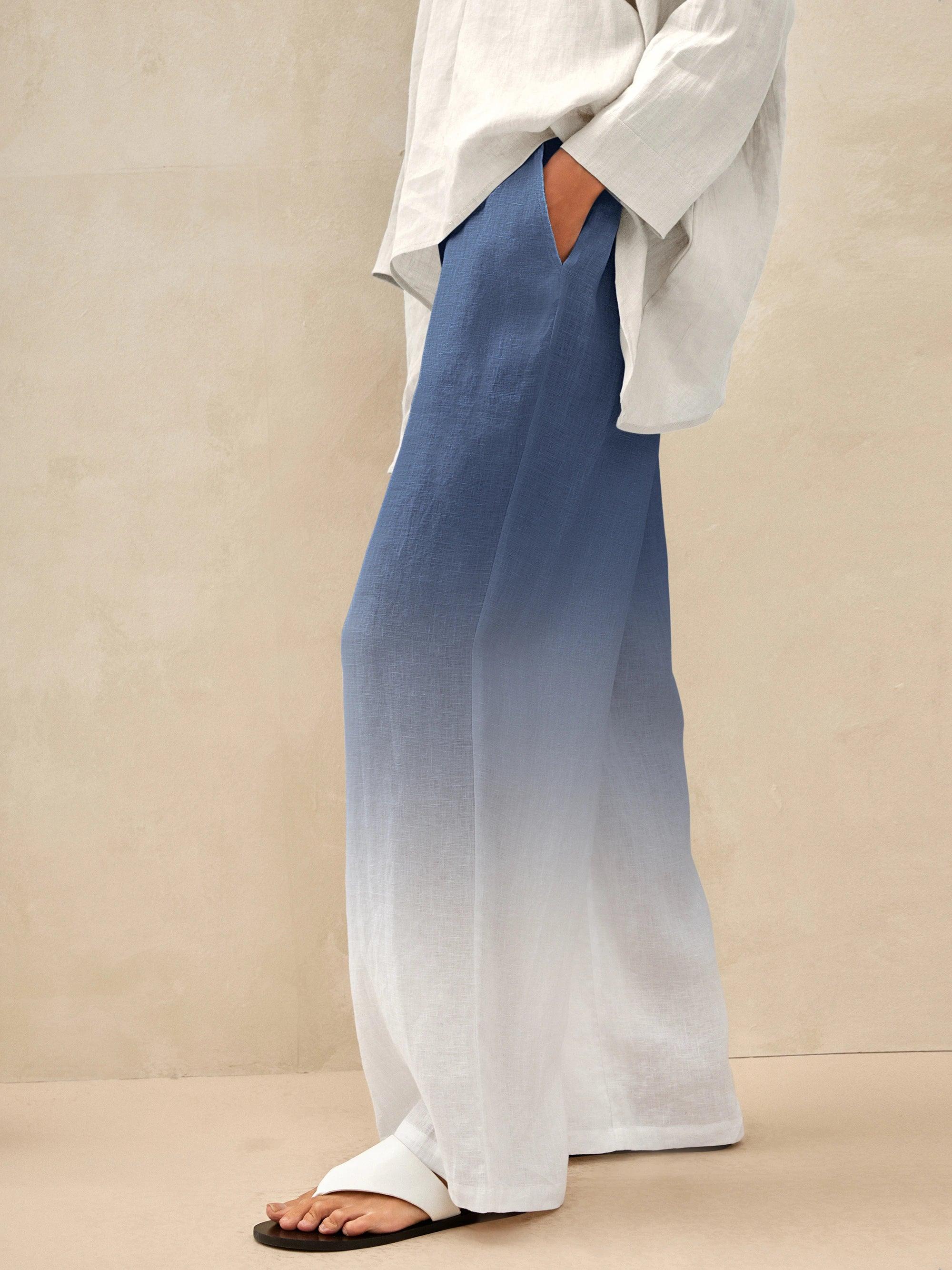 100% Linen Classic Pants SELAH - BOTTOMS-Linen