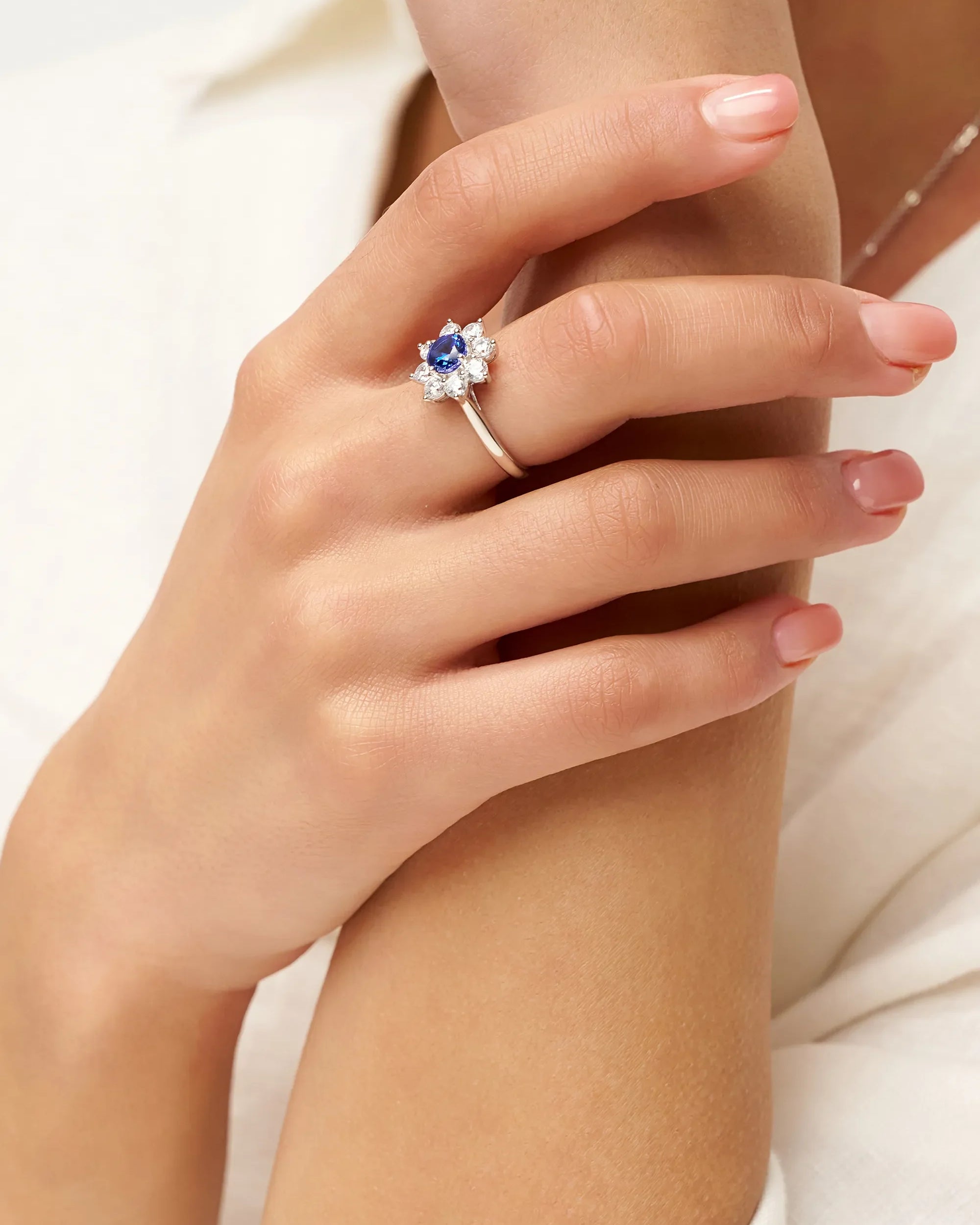 Exquisite Sapphire Ring - Blue Rhyme Starlight - One-Size - ACCESSORIES-Jewelry