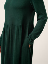 LINTICO women's wool outfit with maxi dress and midi dress