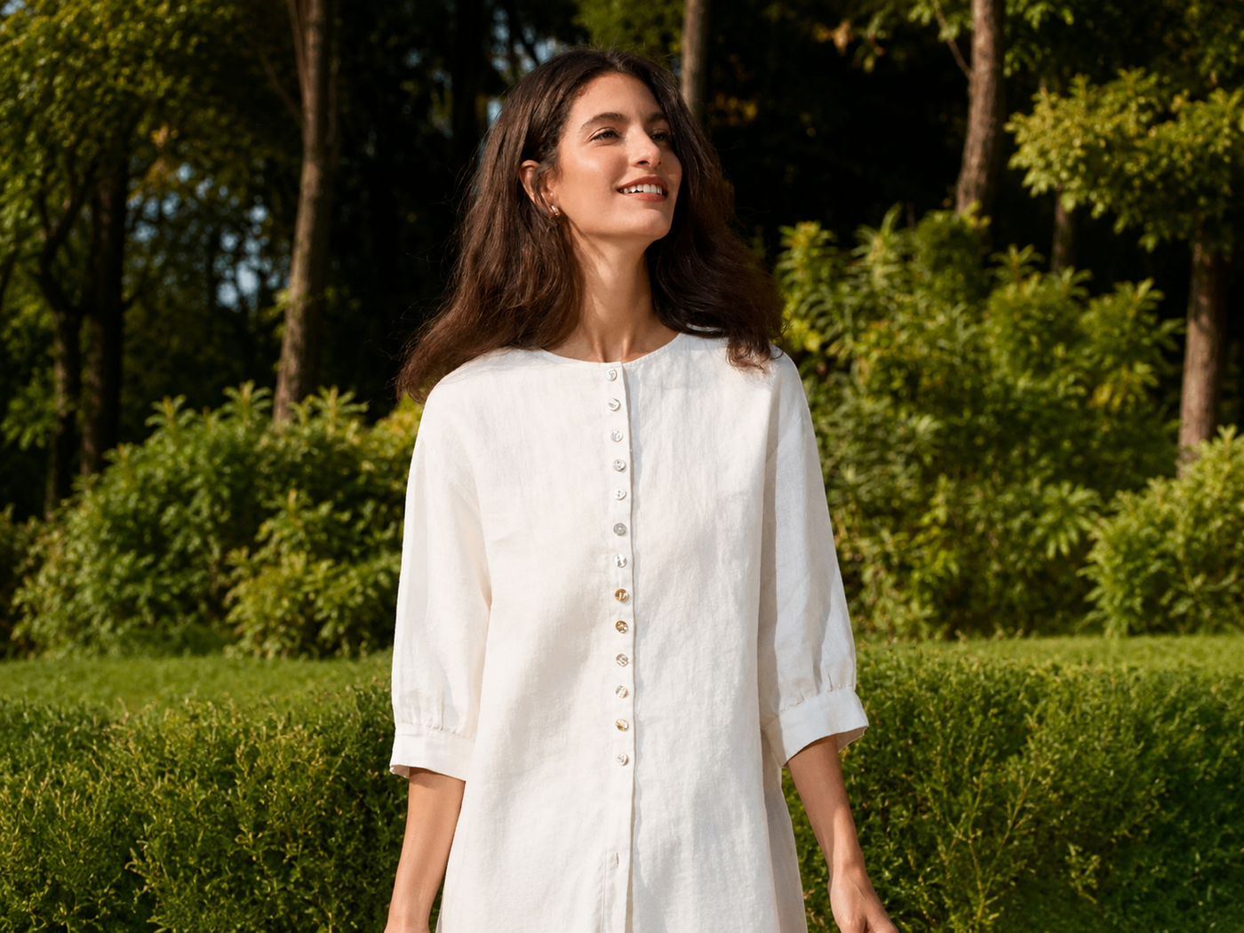 Essential linen wardrobe pieces featured image by LINTICO