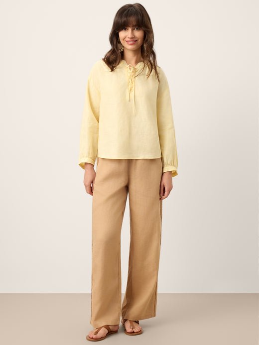 100% Linen Classic Pants LYON